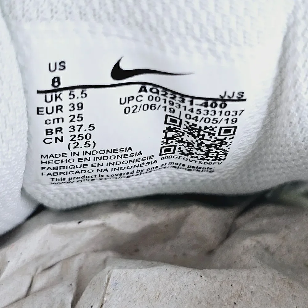 New! Nike Air Max Oketo Aqua White Running Sneakers Shoes